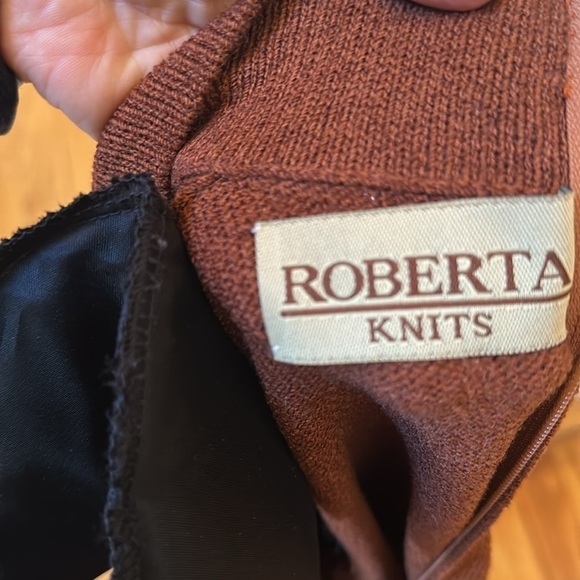 Vintage Roberta Knits Wool Blend Jumpsuit SzM - Picture 10 of 11